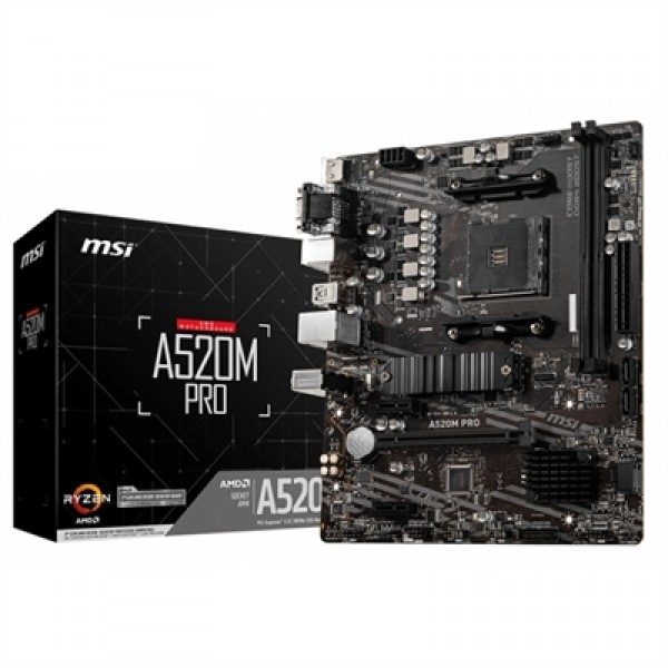 Msi placa base a520m pro matx am4