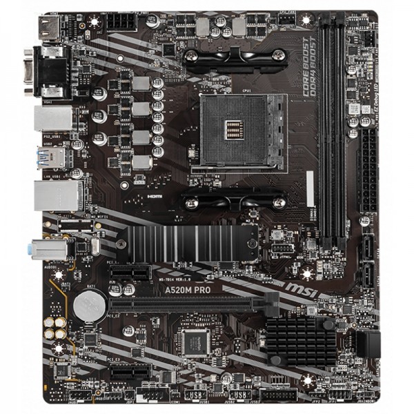 Msi placa base a520m pro matx am4